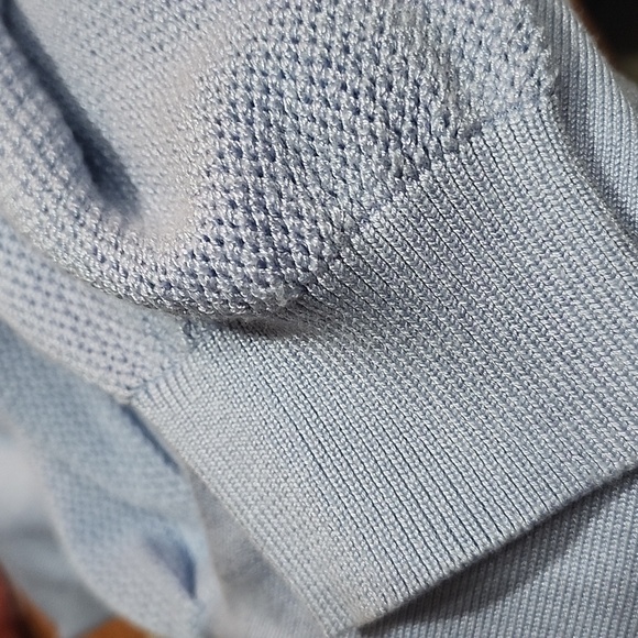Calvin Klein Light Blue Crewneck Pullover Sweater Women’s Size Large - Picture 10 of 11